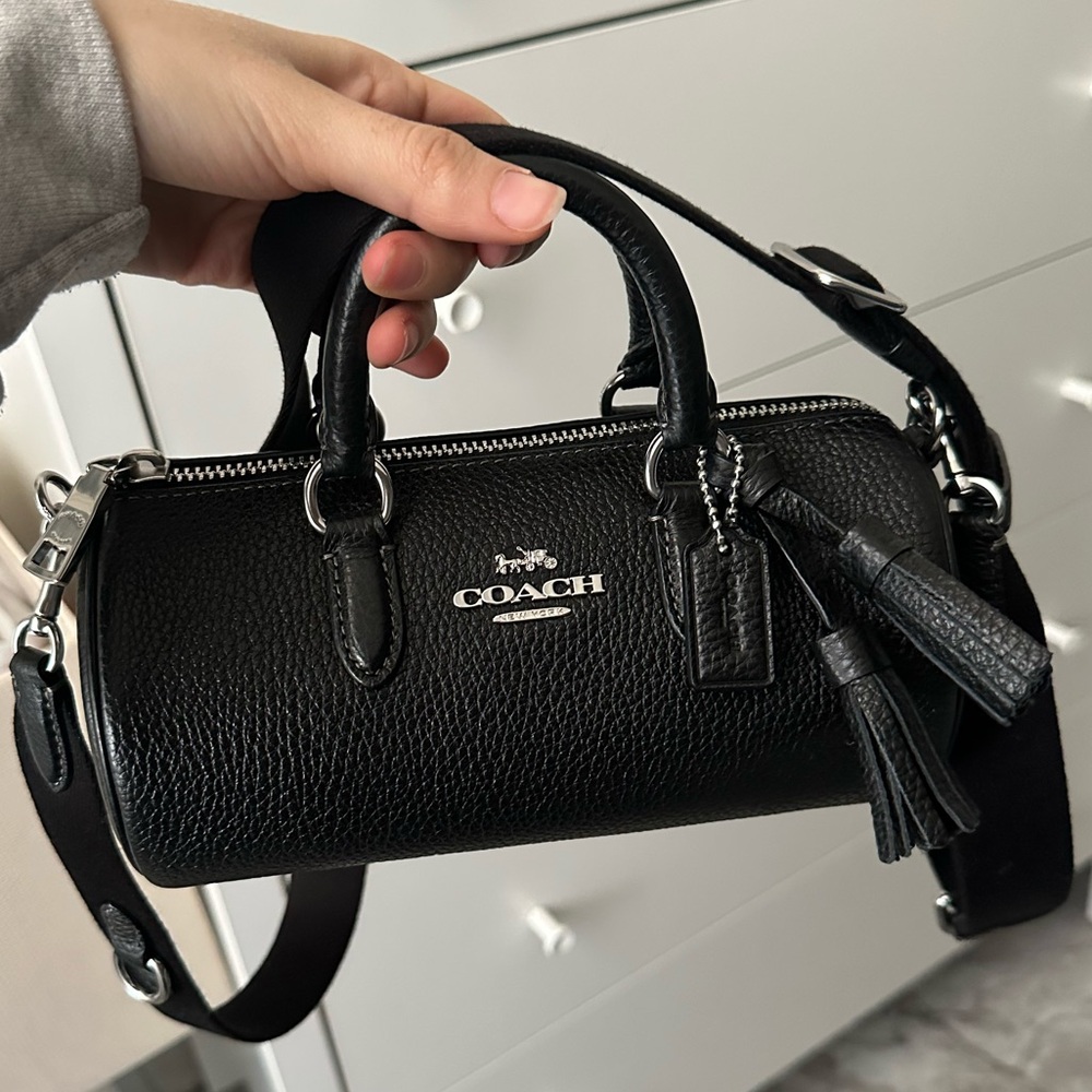 NWT! COACH Lacey Crossbody Mini Bag with Tassels